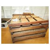 WOODEN EGG CRATE