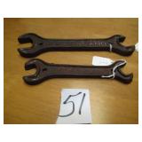 2- EARLY ROCK ISLAND WRENCHES -R1122 ,R1123