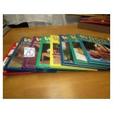 BETTER HOMES & GARDEN WOOD HARD BACK BOOKS