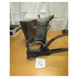 ROOT BEE SMOKER ; FULTON LEATHER RIVET MACHIE