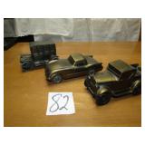 3 - 1970'S PROMOTIONAL DIE CAST CAR BANKS