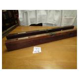 2 KEEN KUTTER WOOD & BRASS LEVELS , #KKO -28' ,KK3