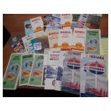 25- VINTAGE STATE ROAD MAPS