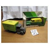 2- JOHN DEERE COLLECTOR CAR BANKS