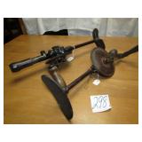 2- VINTAGE BREAST DRILLS