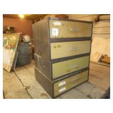 5- WILSON STORAGE DRAWERA 17 X 191/2