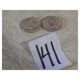 1964 ,65 KENNEY HALF DOLLARS