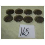 8- 1972 D EISENHOWER DOLLARS