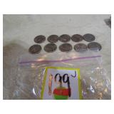 10 - 1970'S KENNEDY HALF DOLLARS