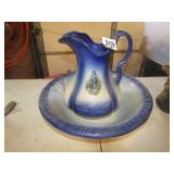 IRONSTONE HOTEL WATER PITCHER & BOWL