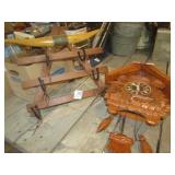 PLASTIC CUCKOO CLOCK ; LONG HORN RACK