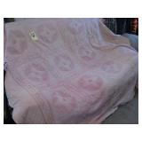 PINK SCALLOPED QUILT