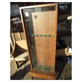 MID CENTURY GUN CABINET