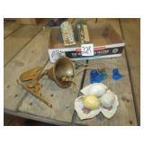 BLUE GLASS BIRDS ; EGGS ; BELL ;MORE