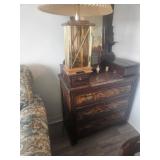 EARLY 1900'S VICTORIAN DRESSER W/ MARBLE INSERT,