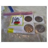 4- EISENHOWER DOLLARS