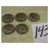5- 1968 KENNEY HALF DOLLARS