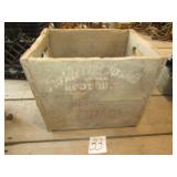 WOOD ROOT BEER ADV. BOX