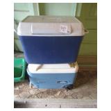 2 COOLER CHESTS