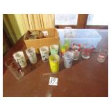 20 GLASSES -STATE GLASSES KENTUCKY DERBY 1986