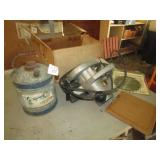 CRAFTSMAN CIRCULAR SAW; VINTAGE GAS CAN