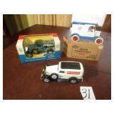3- AMOCO COLLECTOR CAR BANKS