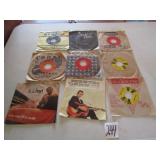 9- JOHNNY ;A.J.FOYT 45 RECORDS