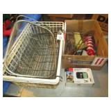 BASKETS; GARDEN TOOLS ;ANKLE WEIGHTS