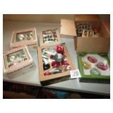 VINTAGE CHRISTMAS TREE ORNAMENTS