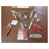 POCKET KNIVES ; FOLDING UTILITY KNIFE; MORE