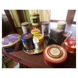 15+ VINTAGE TINS