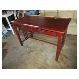 LIBRARY TABLE W/ 2 DRAWERS