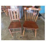 OAK CHAIR ; WINDSOR BACK CHAIR