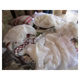 FANCY TABLE COVERINGS ;BLANKETS' MORE