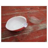 2- PYREX BOWLS