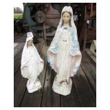24' ,33' CONCRETE MARY STATUES