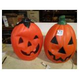 2 OUTDOOR 20' PUMPKINS