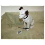 COLLECTIBLE CAST IRON RCA DOG BANK 10' TALL