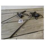 2 - 20' COTTON SCALES W/ WEIGHTS