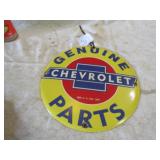 COLLECTIBLE 12' PORCELAIN CHEVROLET SIGN