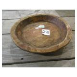 14' HEAVY WOODEN BOWL