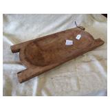 WOOD DOUGH BOWL 91/2' X 22'
