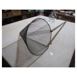 METAL MESH DIP NET ,16' W/ 4 FT HANDLE