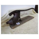 SAUSAGE STUFFER CAST IRON