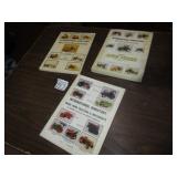3- INTERNATIONAL DIRECTORY MODEL FARM TRACTORS