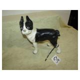 COLLECTIBLE CAST IRON DOG DOOR STOP 10' TALL