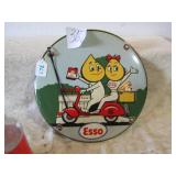 COLLECTIBLE 12' PORCELAIN ESSO SIGN