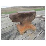 LARGE BLACKSMITH ANVIL W/ BROKEN CONE ,BROKEN
