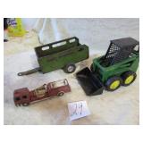 JD SKID STEER ;NYLINT TRAILER; MORE