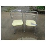2- CHILD'S FOLDING CHAIRS
